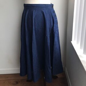 Evan-Picone denim skirt-vintage
